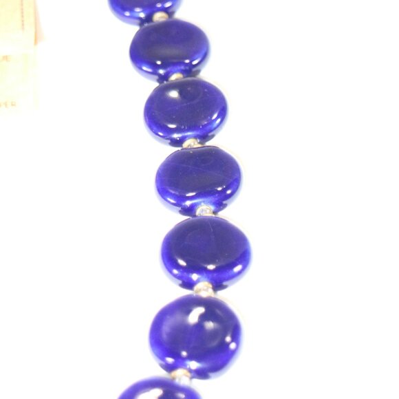 KAZURI Smartie 'Midnight' 22 in Hand-Made Necklace - Picture 5 of 6